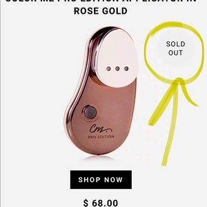 Brand new SOLD OUT ROSE GOLD foundation applicator